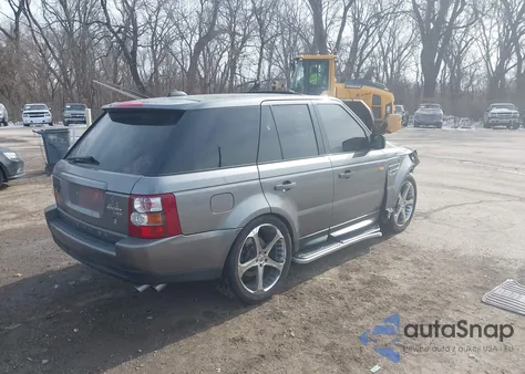 2007 Land Rover Range Rover Sport Hse from USA, damaged, VIN SALSF254X7A995995